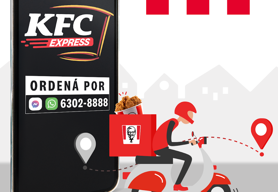 KFC relanza su servicio de entrega a domicilio en el país