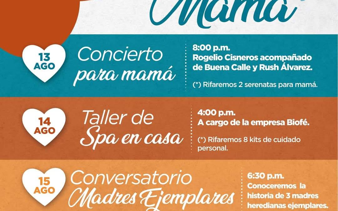 Municipalidad de Heredia le regala a Mamá un festival especial para ella