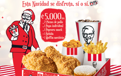 ¡Celebrá Navidad con KFC Costa Rica!