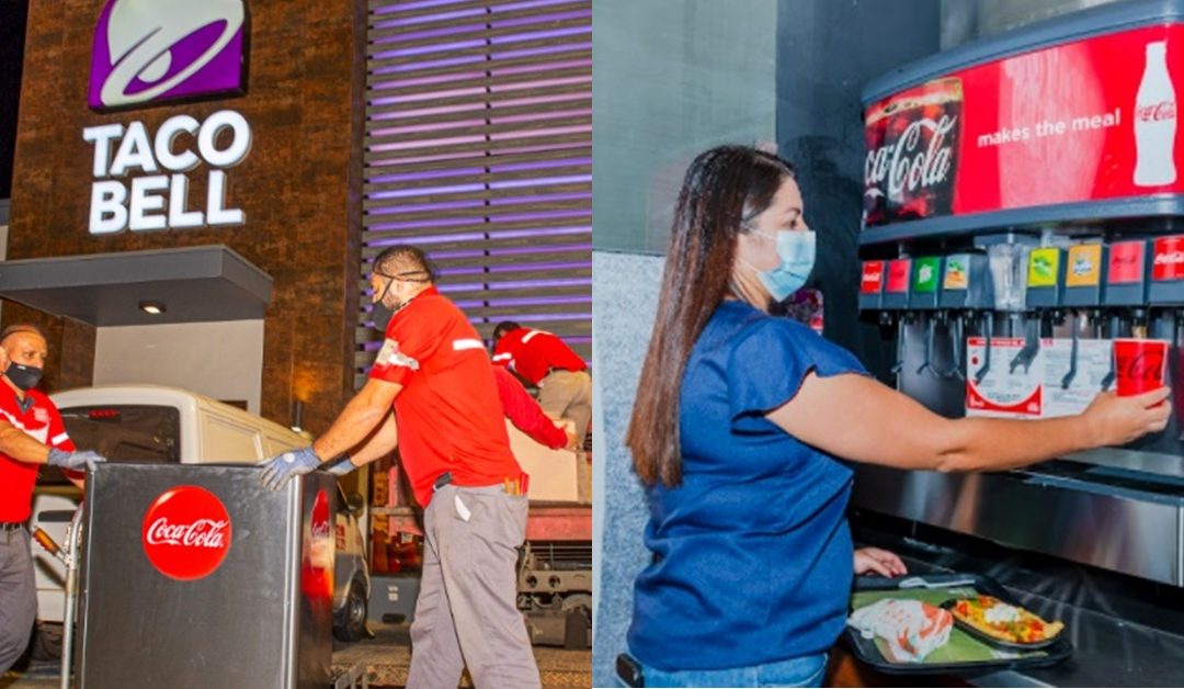 Taco Bell Costa Rica firma alianza comercial con Coca-Cola