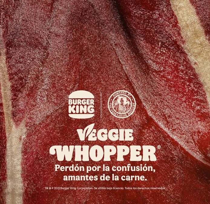 Burger King presenta “¿Es Carne?”  una campaña destinada a dejar confundidos, a los amantes de la carne