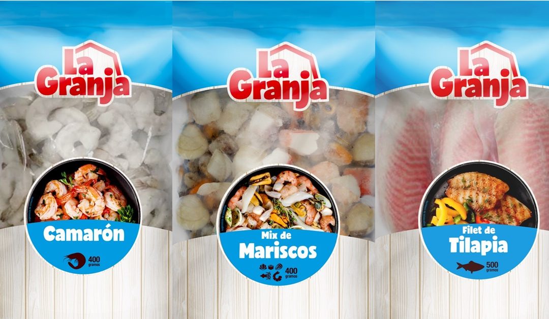 Dos Pinos: La Granja comercializará presentaciones de pescado y mariscos