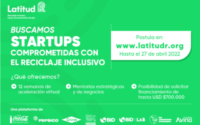 Nestlé invita a los emprendedores del país a participar en el concurso de economía circular y reciclaje inclusivo de Latitud R