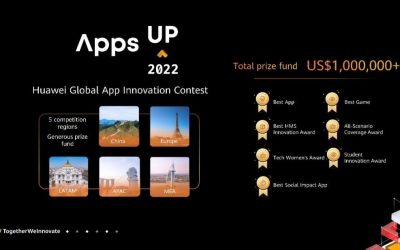 HUAWEI Developers invita a los desarrolladores de todo el mundo a poner a prueba sus habilidades con el lanzamiento del Concurso Global de Innovación de Aplicaciones de Huawei Apps UP 2022, a con el tema de este año «Juntos Innovamos».