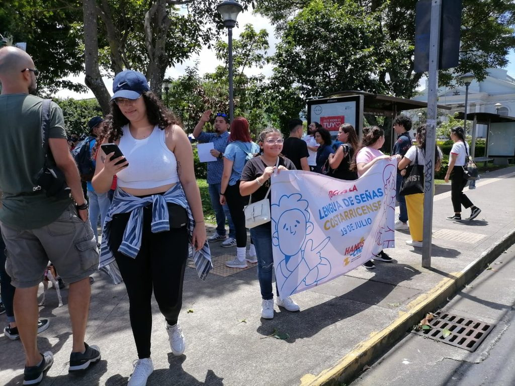 Marcha Apoyo al Lesco 2022 Costa Rica