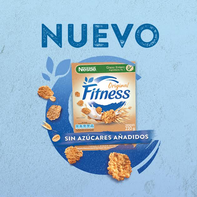 Disfrute de un desayuno rico y nutritivo con el nuevo cereal Fitness sin azúcar añadida