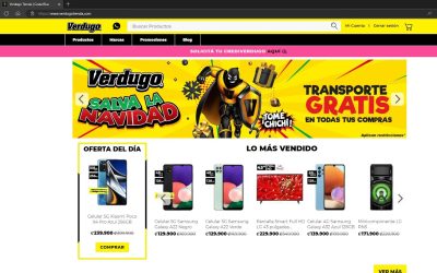 Verdugo estrena tienda virtual con más de 100 mil artículos