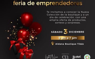 ¡ 16 años cumple Aldana Boutique y trae Feria de Emprendedores !