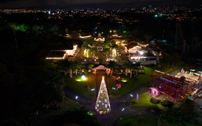 Mágico evento marcó el inicio de la Navidad en Parque Diversiones