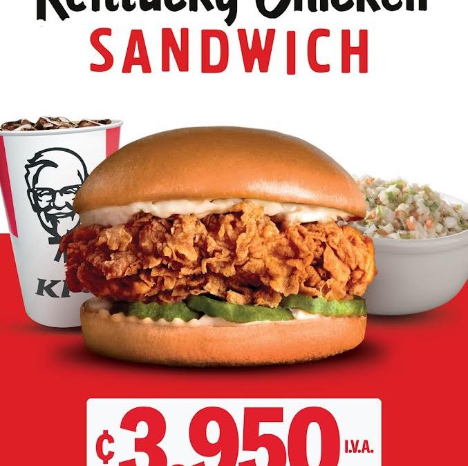 KFC innova en su menú para todos los amantes del Kentucky Chicken Sandwich