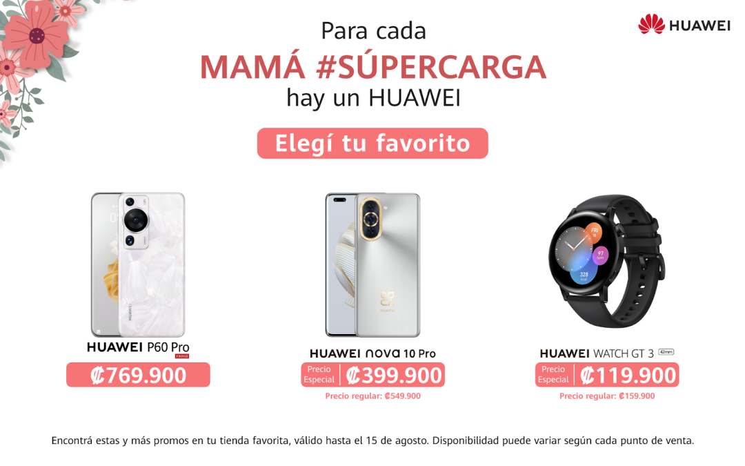 HUAWEI P60 Pro,  el regalo perfecto para celebrar este día de las madres