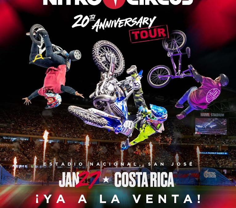 ¡Costa Rica será testigo de las locuras y hazañas del Nitro Circus!