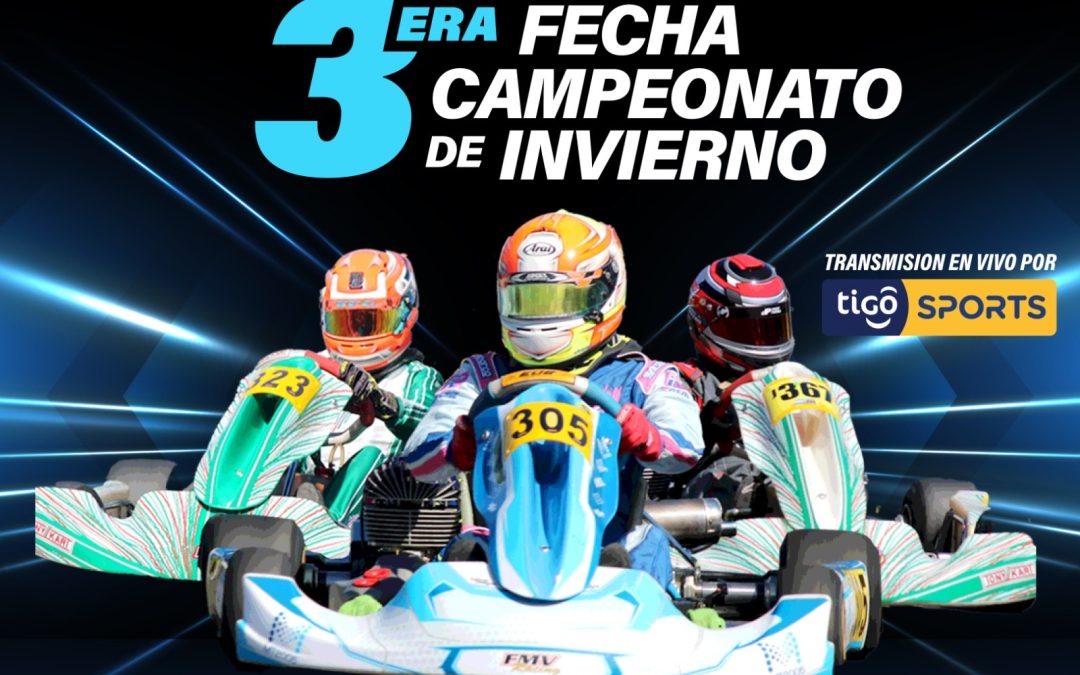 ¡Este sábado es imperdible la tercera fecha del Campeonato Nacional de  Invierno del Costa Rica Kart Championship!