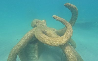 Costarricenses y visitantes podrán disfrutar de tres nuevas esculturas en el único Museo Submarino de Centroamérica