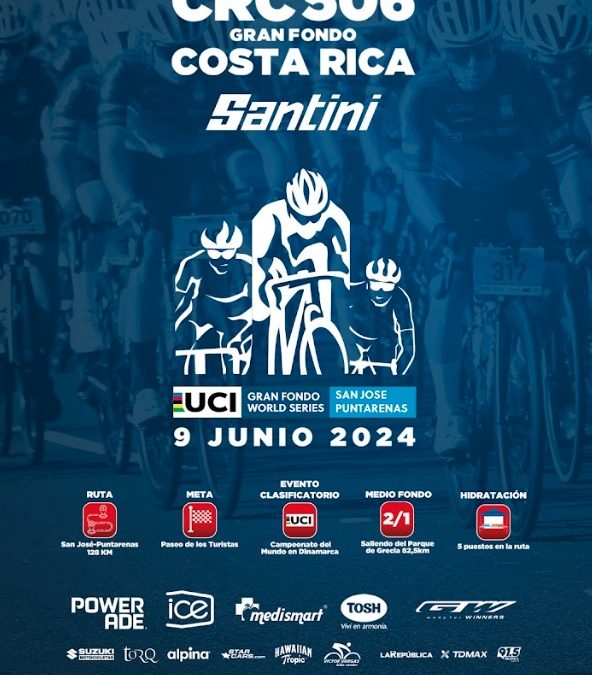 Santini será el jersey oficial del CRC  506 Gran Fondo Costa Rica