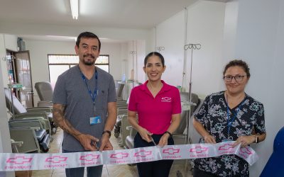 Chevrolet dona sillones clínicos a la unidad de quimioterapia del  Hospital Maximiliano Peralta