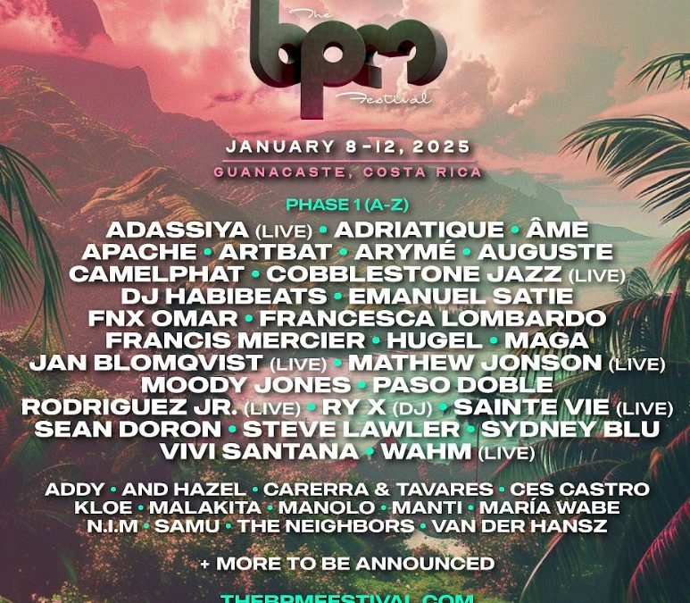 SE CONFIRMA BPM FESTIVAL 2025