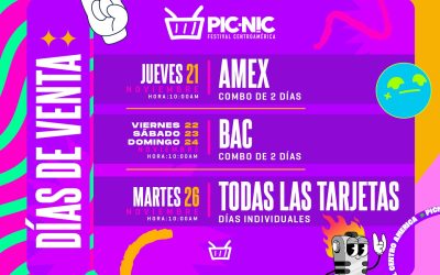 ¡Ya están a la venta las entradas para el Picnic Festival Centroamérica 2025!