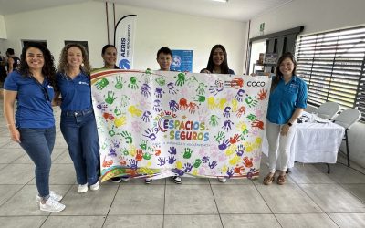 Sembrando para el futuro: AERIS y UNICEF inauguran Espacio Seguro para la Niñez en Santiago Oeste