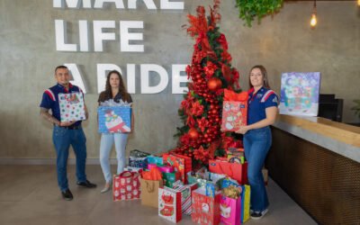 Red Motors une a motociclistas para llevar alegría a 85 niños esta Navidad