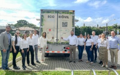 Iniciativa EcoMóvil transforma el reciclaje en Costa Rica ¡EcoMóvil celebra su quinto aniversario con el estreno de su vehículo eléctrico!