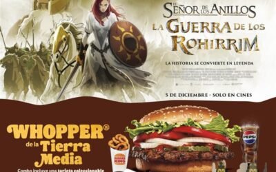 Burger King presenta el combo WHOPPER® de la Tierra Media para celebrar el estreno de:  La Guerra de los Rohirrim